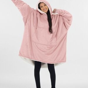 The Comfy Pink Wearable Blanket for Women